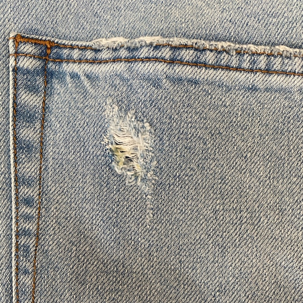 Free People A-Line Denim Skirt - Picture 8 of 8